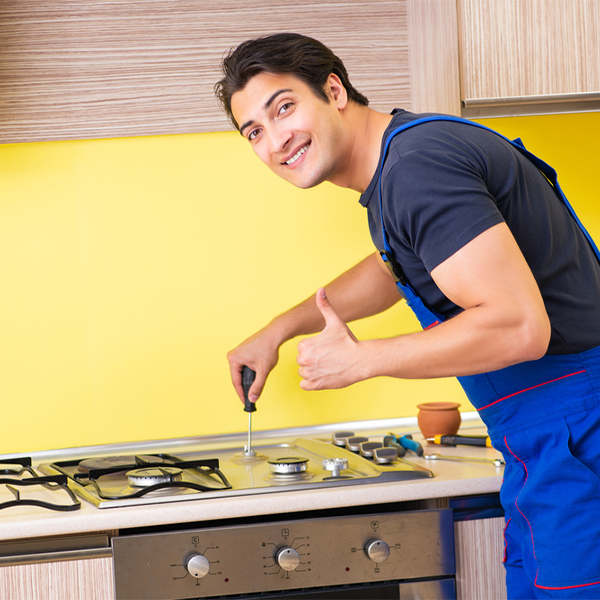 what are your typical service costs for stove repair in Hartman